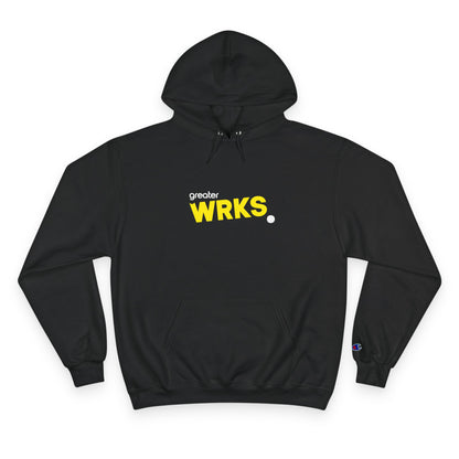 Stylish WRKS Hoodie - Trendy Champion Apparel for Everyday Comfort, Casual Wear, Gift for Friends, Streetwear Fashion, Cozy Layering