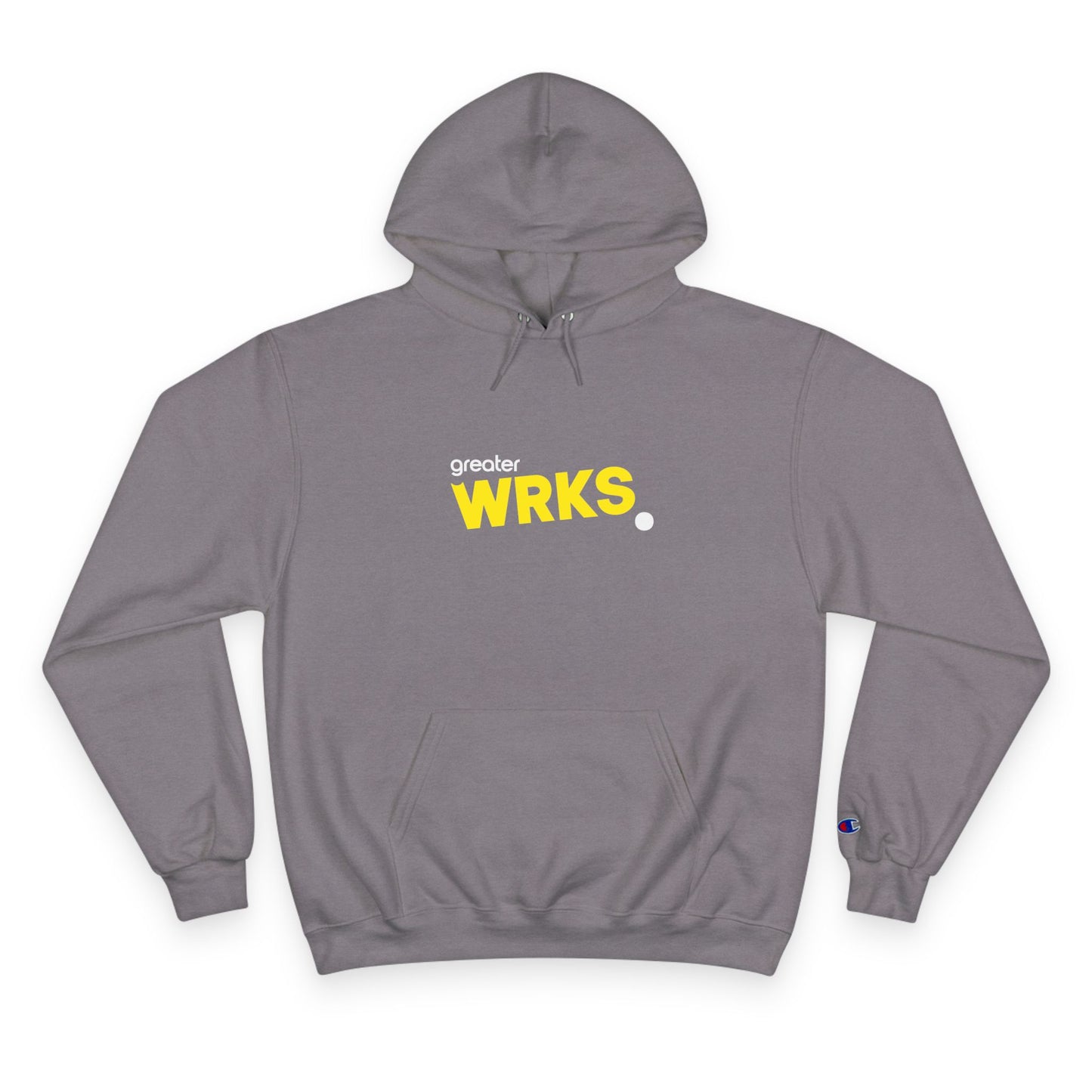 Stylish WRKS Hoodie - Trendy Champion Apparel for Everyday Comfort, Casual Wear, Gift for Friends, Streetwear Fashion, Cozy Layering