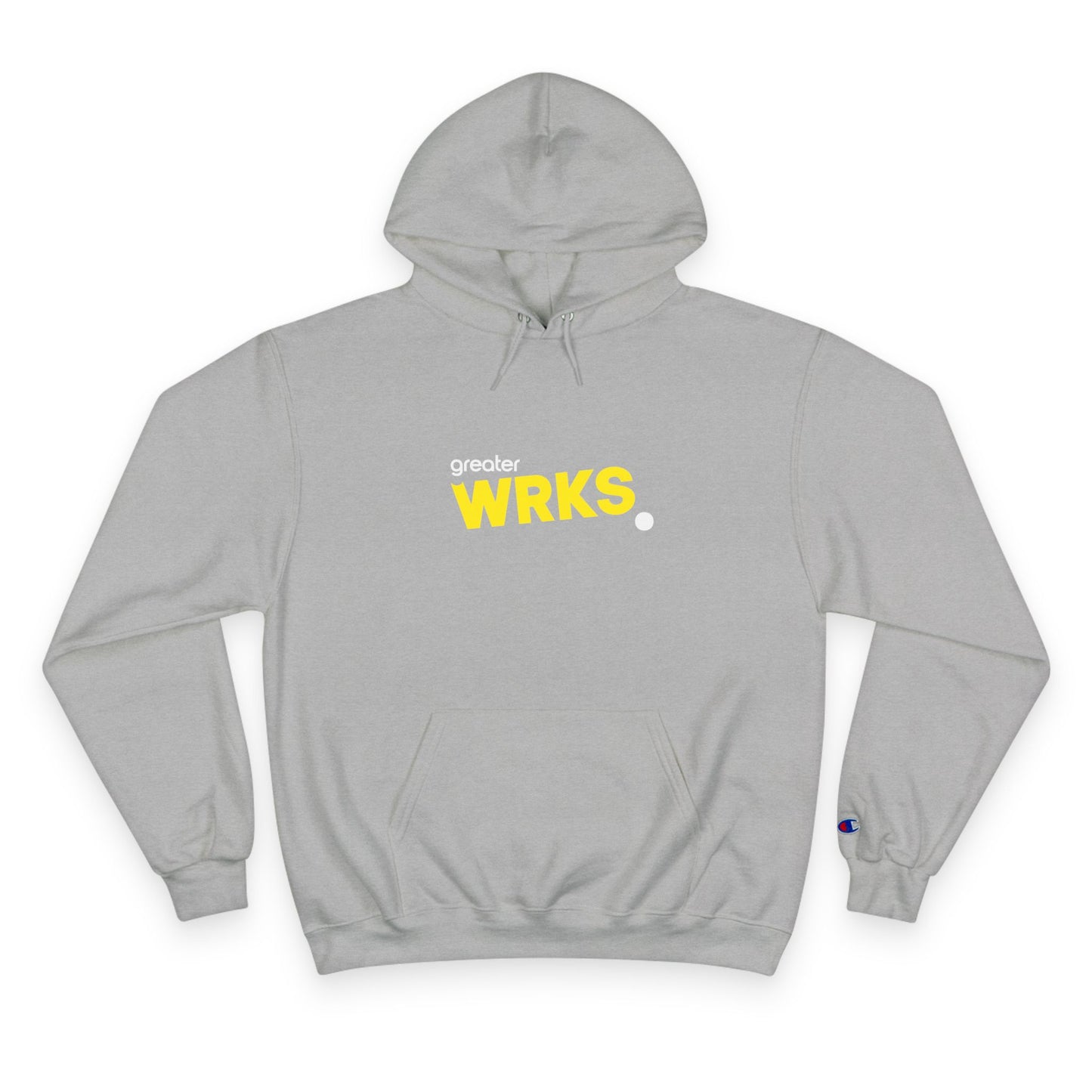 Stylish WRKS Hoodie - Trendy Champion Apparel for Everyday Comfort, Casual Wear, Gift for Friends, Streetwear Fashion, Cozy Layering