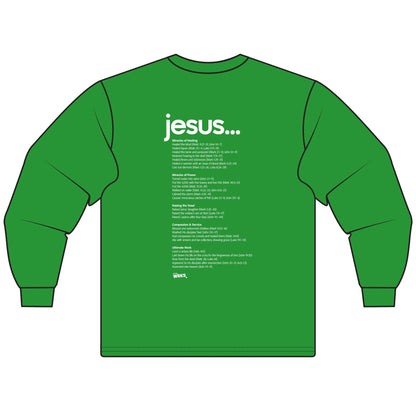 Stylish Unisex Long Sleeve T-Shirt with 'W' Design, Casual Wear, Gift for Him/Her, Inspirational Quote Tee, Everyday Comfort