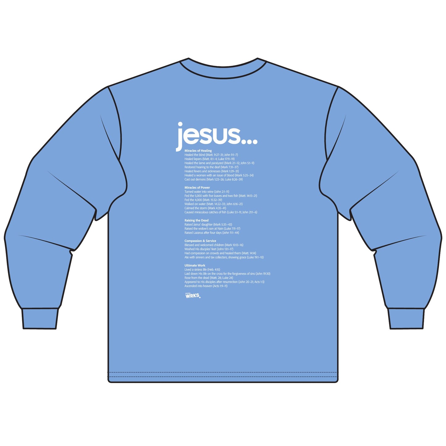 Stylish Unisex Long Sleeve T-Shirt with 'W' Design, Casual Wear, Gift for Him/Her, Inspirational Quote Tee, Everyday Comfort