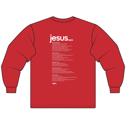 Stylish Unisex Long Sleeve T-Shirt with 'W' Design, Casual Wear, Gift for Him/Her, Inspirational Quote Tee, Everyday Comfort