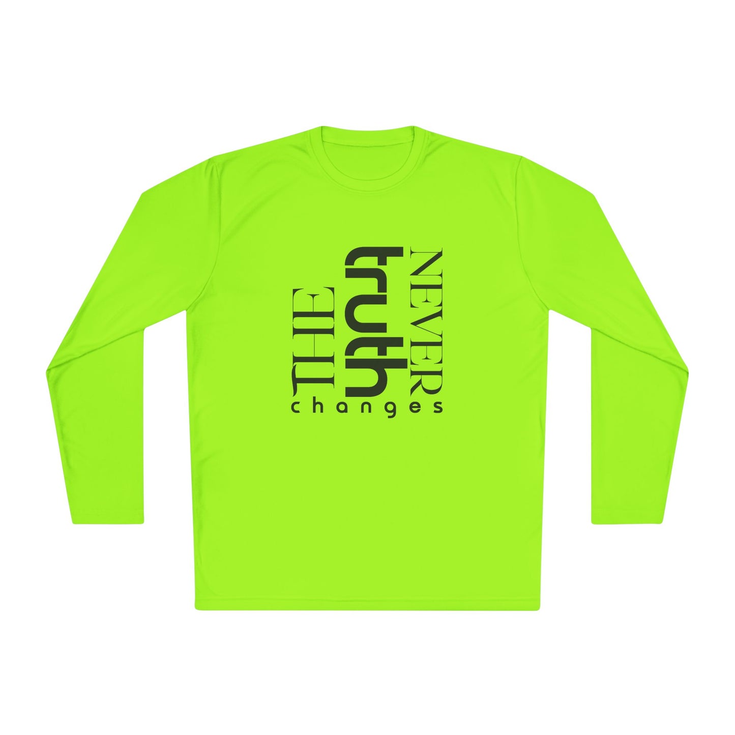 Inspirational Unisex Long Sleeve Tee - 'Truth Never Changes', Faith Apparel, Gifts for Believers, Christian Clothing, Everyday Wear