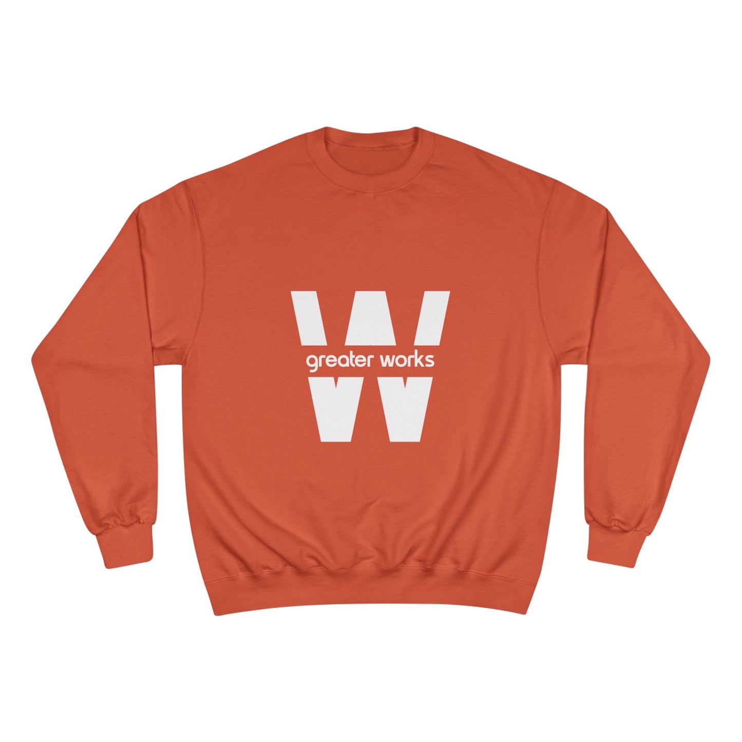 Champion Sweatshirt with Inspirational Message | Cozy Religious Apparel for Spiritual Growth, Faith-Based Gift, Unisex Fashion