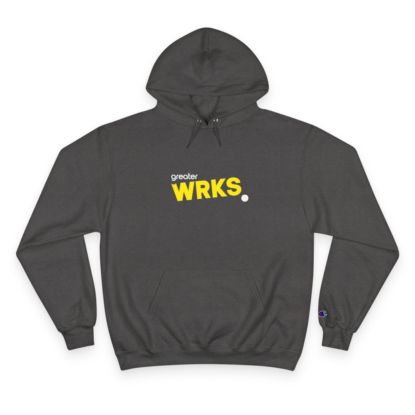 Stylish WRKS Hoodie - Trendy Champion Apparel for Everyday Comfort, Casual Wear, Gift for Friends, Streetwear Fashion, Cozy Layering