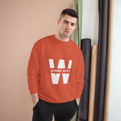 Champion Sweatshirt with Inspirational Message | Cozy Religious Apparel for Spiritual Growth, Faith-Based Gift, Unisex Fashion