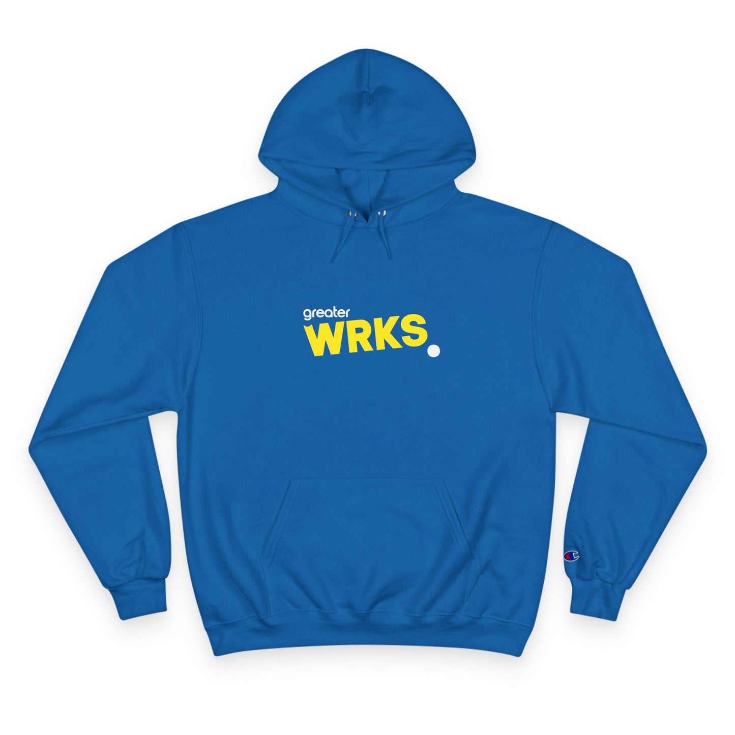 Stylish WRKS Hoodie - Trendy Champion Apparel for Everyday Comfort, Casual Wear, Gift for Friends, Streetwear Fashion, Cozy Layering