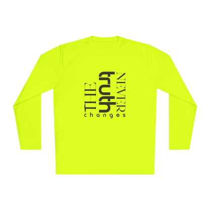 Inspirational Unisex Long Sleeve Tee - 'Truth Never Changes', Faith Apparel, Gifts for Believers, Christian Clothing, Everyday Wear