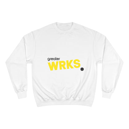 Champion Sweatshirt with Inspirational Message | Cozy Religious Apparel for Spiritual Growth, Faith-Based Gift, Unisex Fashion